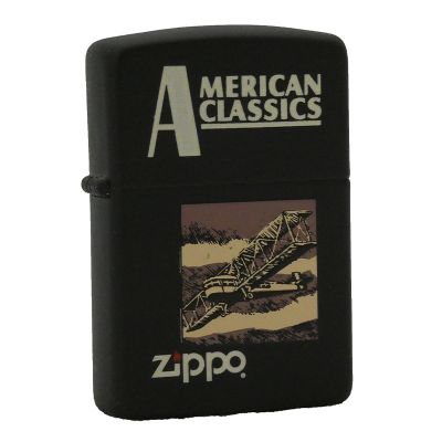 Accendino a benzina zippo, serie American Classics, n°1, stampa