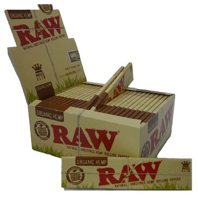 Cartine Raw organic hemp lunghe
