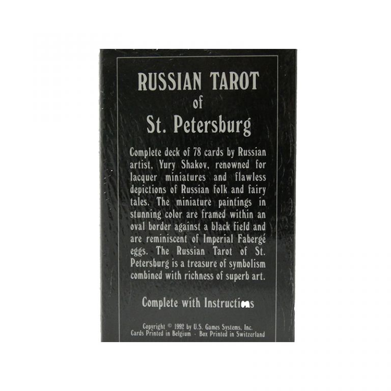 Russian Tarot Of St.Petersburg